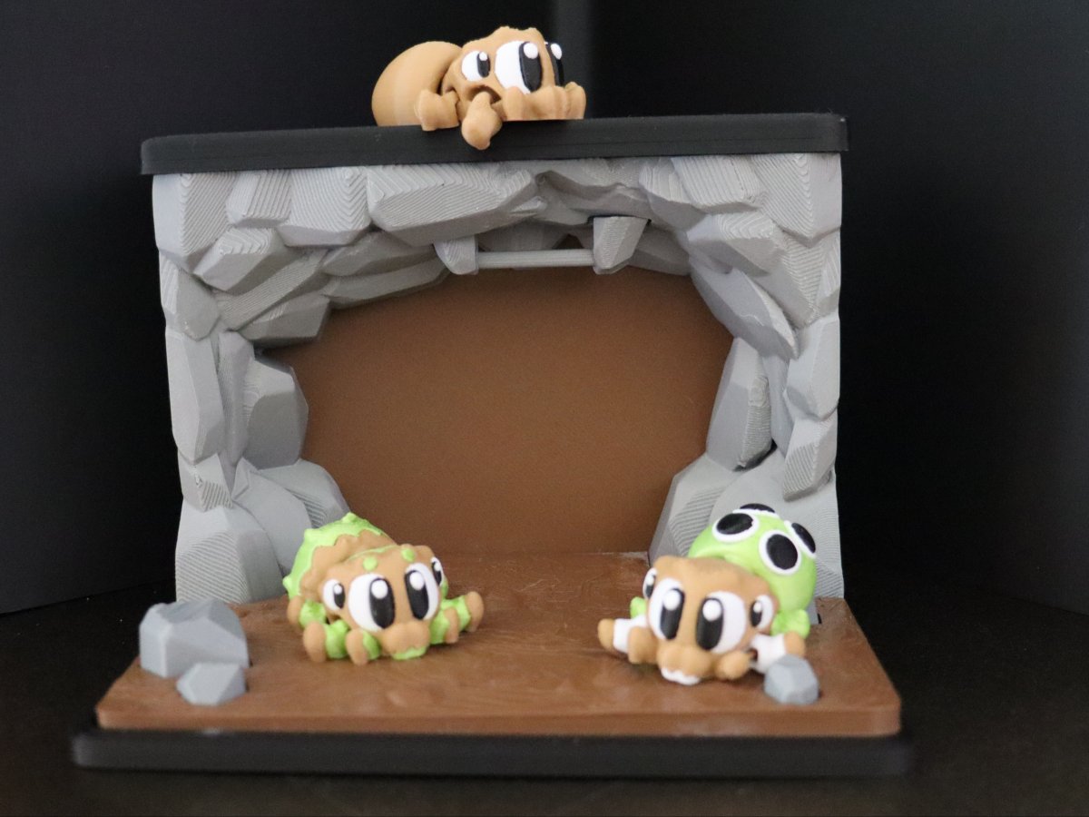 ProtoHöhlen Set – Spinnen Trio