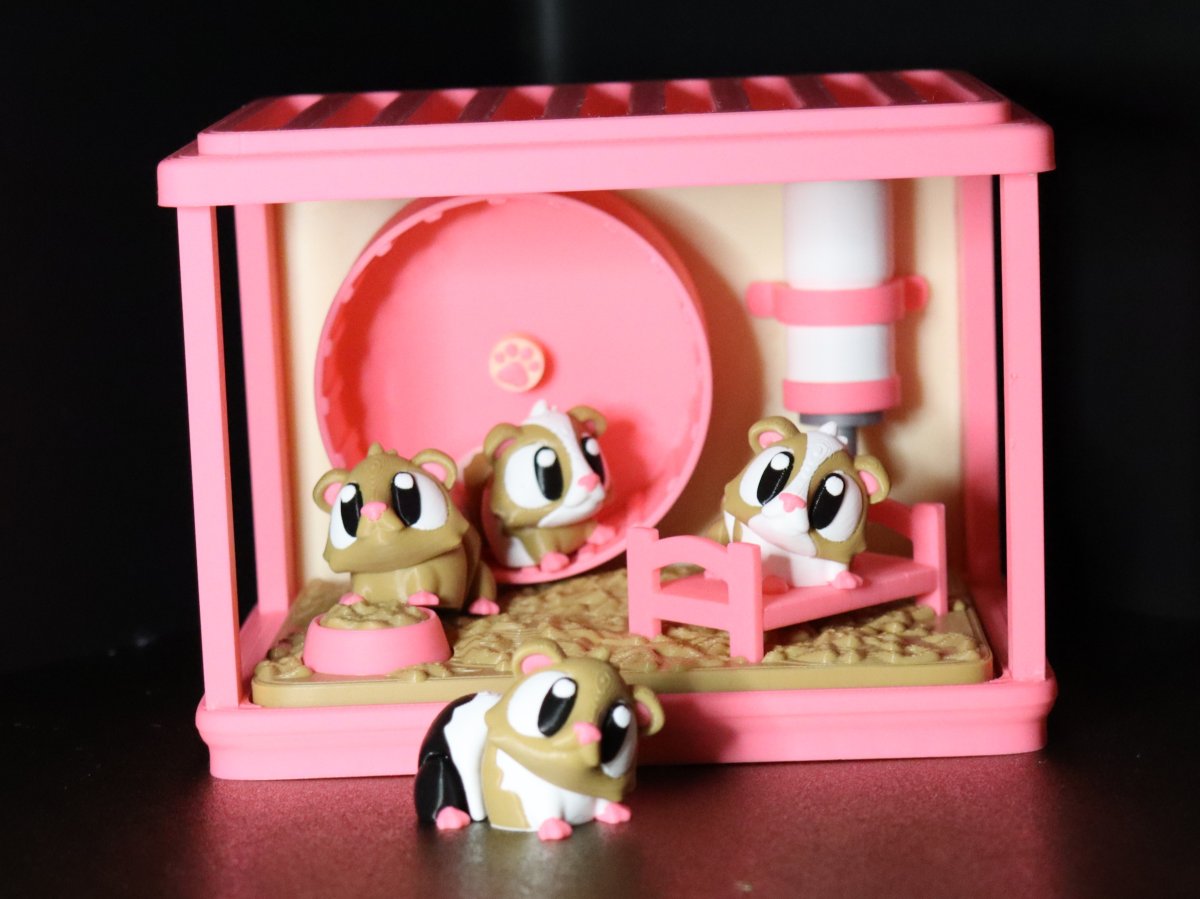 Buddy Set – Hamsterhaus mit 4 Figuren