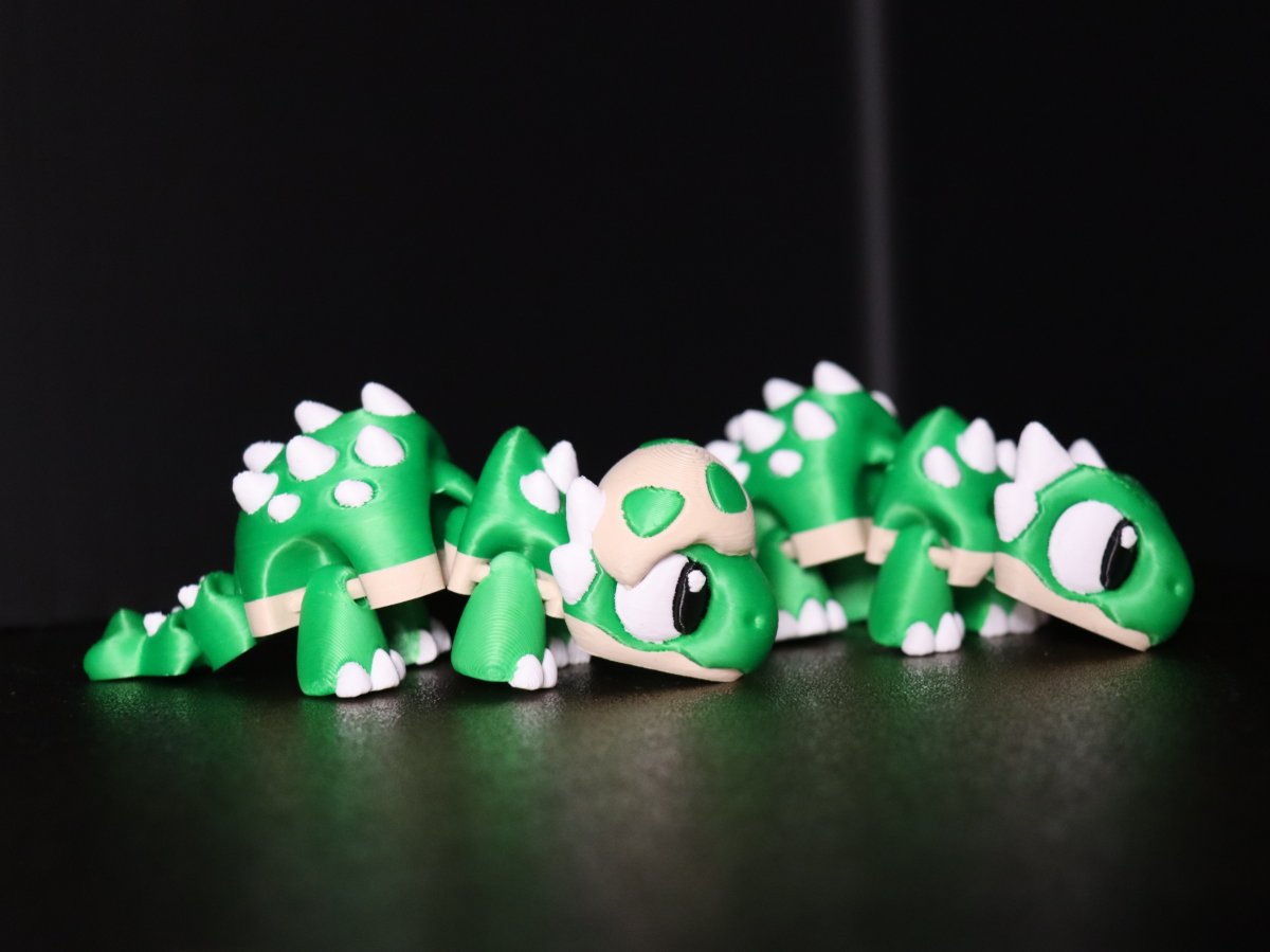 BabyDino Ankylosaurus Grün