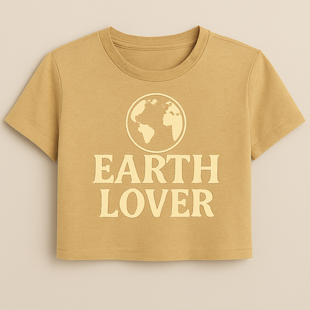 Earth Lover – Crop Shirt